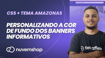 Como alterar cor de fundo dos banner informativos na Nuvemshop