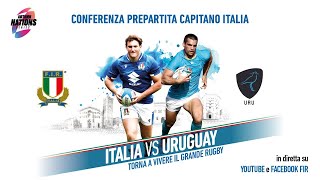 Autumn Nations Series 2021: ITAvURU, la conferenza stampa pre ...