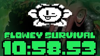 Undertale GodHome | Flowey Survival 10:58.53