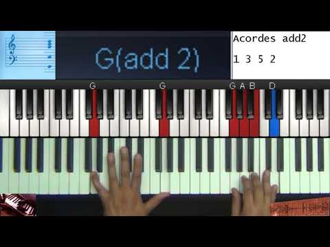 Acordes add2 en