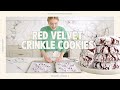 Santaapproved red velvet crinkle cookies  sweet tooth s2e9