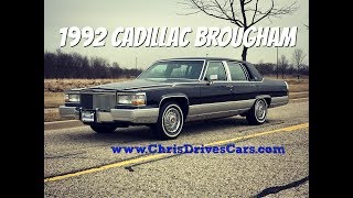 1992 Cadillac Brougham  'Chris Drives Cars' Video Test Drive