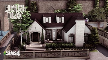 English Tudor // The Sims 4 Speed Build with CC