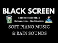 Peaceful Piano &amp; Soft Rain Sounds | Relaxing Music for Healing of Stress, Deep Sleep, Meditation