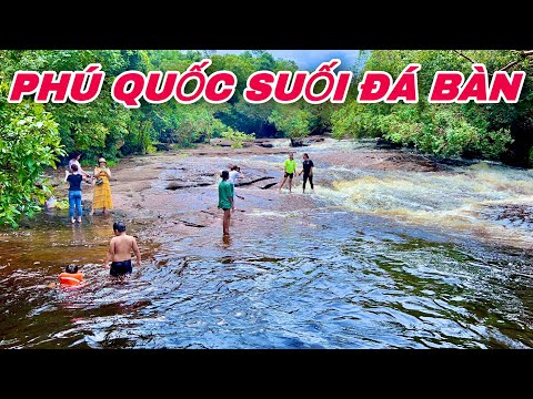 Video PHÚ QUỐC 2022 SUỐI ĐÁ BÀN Điểm Du Lịch Picnic Tắm Suối... - youtube