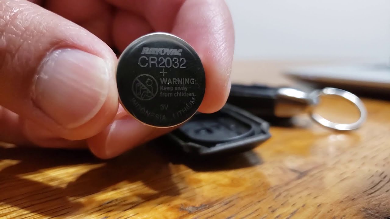 How To Change The CR2032 Battery In F150 (2018) Key FOB PART N5F