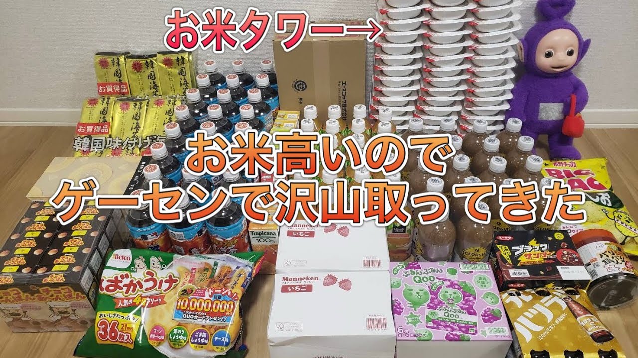 お米が高いのでゲームセンターで調達します。【ゲームセンター】