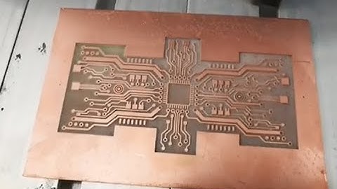 Wood CNC router machine STM6090 for carving PCB test