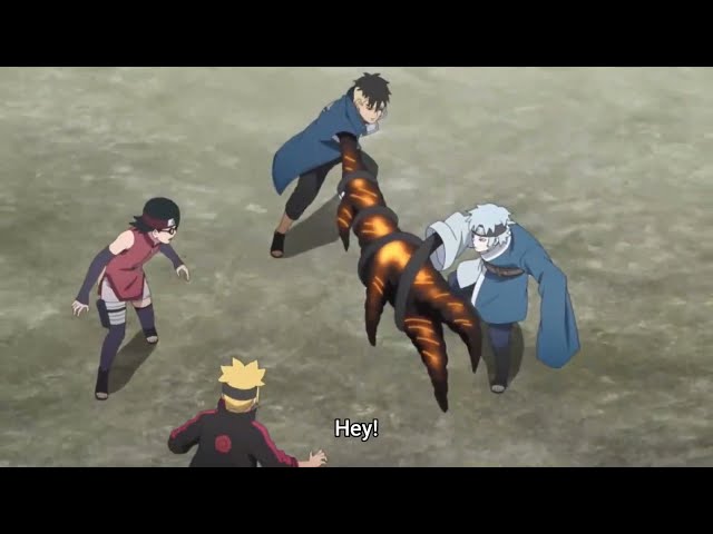 Kawaki vs Mitsuki (Mitsuki fight Kawaki) - Boruto episode 288 class=