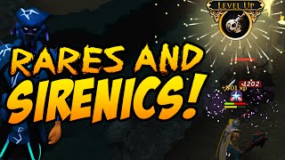 Runescape: RARE DROPS & SIRENIC ARMOUR? + 94 Slayer! - Progress Video #24!