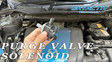 Mazda CX 5 CX 3 Mazda 2 Mazda 3 Mazda 6 Purge Valve Solenoid Replacement. Erratic Low Idle Fix. 