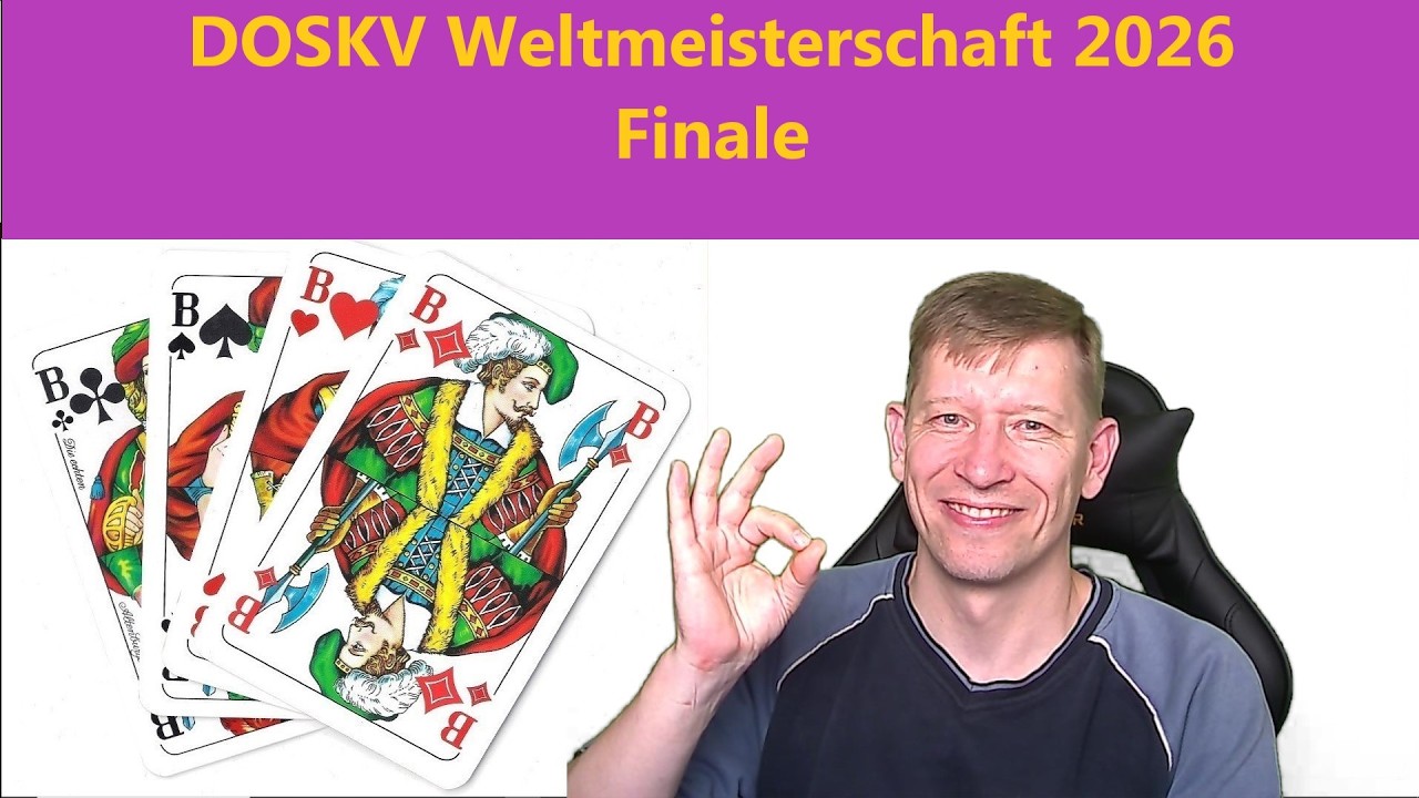 Livestream 2026 Weltmeisterschaft Finale Serie 4 vom DOSKV !!!
