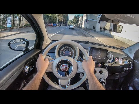 Fiat 500c Cabrio | 4K POV Test Drive #332 Joe Black