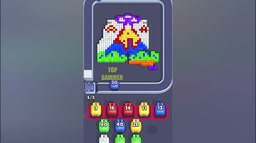 Pixel Flow! Level 24 gameplay walkthrough solution