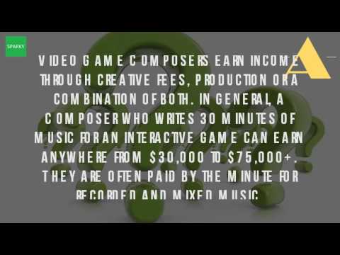 how much money do video game composers make