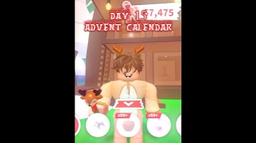 ❄️DAY 15 ADVENT CALENDAR ADOPT ME❄️ #roblox #adoptme #shorts