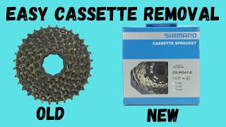 Easy Bike Cassette Removal using our  Easy DIY Chain Whip