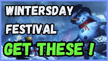 3 THINGS YOU SHOULD GET FROM WINTERSDAY FESTIVAL | Guild Wars 2