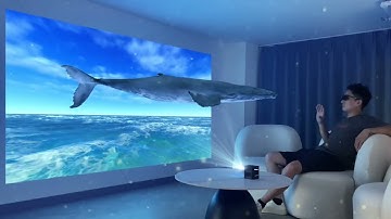 2022 New BYINTEK P19 3D Mini Portable Android WIFI Video Pico LED DLP Projector for 1080P 4K Cinema