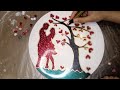 How to make a Resin tray | How to do a painting on Resin tray | Resin tray Tutorial