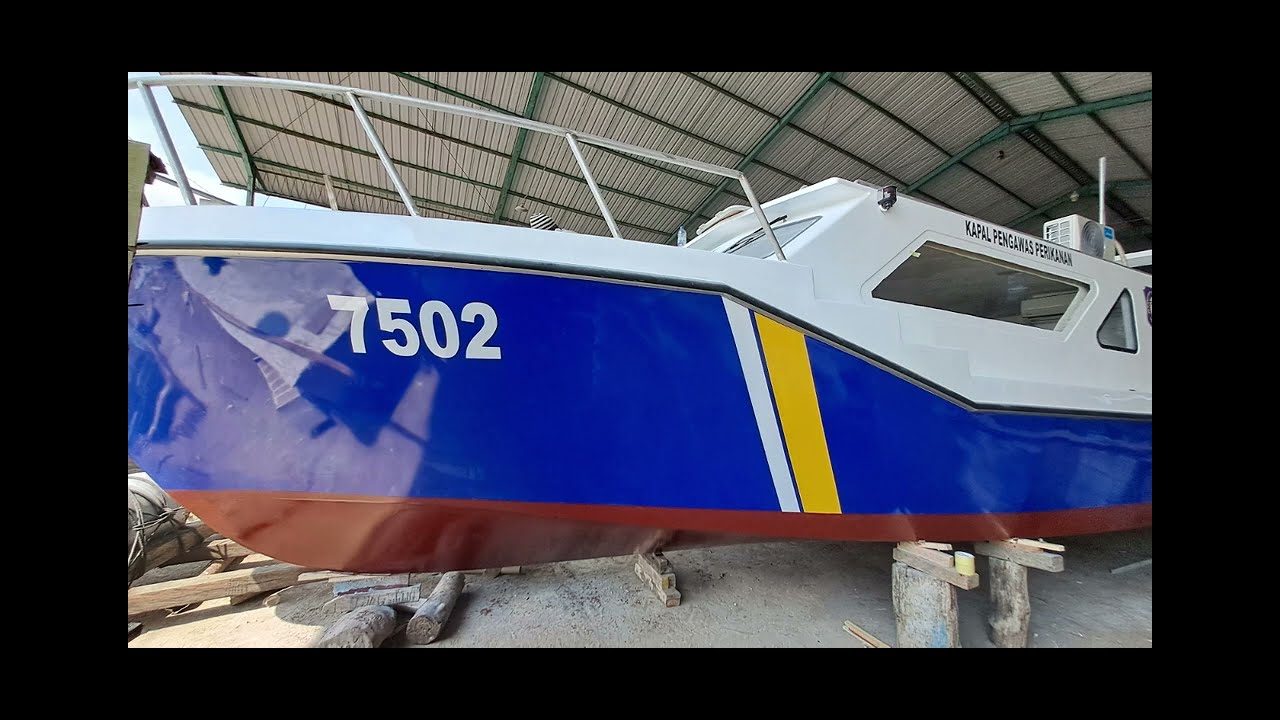 PROSES TAHAPAN PRODUKSI KAPAL SPEED BOAT FIBER 2023