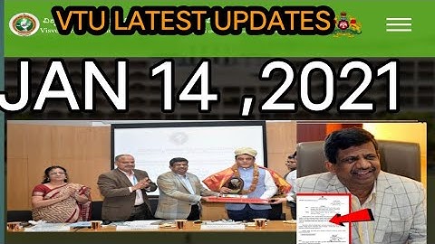 VTU UPDATE |JAN 14 2022|students solution