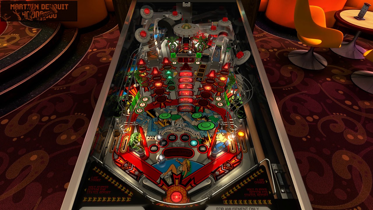 Pinball FX3 Attack From Mars Wizard mode by GrofZout YouTube