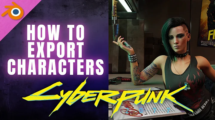 How to Export Characters From Cyberpunk to Blender [Full 2025 Guide]