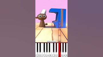 whaaat?! #sprunki #animation #incredibox (@NiamirReacts) - Octave Piano Tutorial