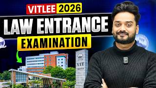 VITLEE 2026 Explained | Eligibility, Syllabus, Exam Pattern & Fees Guide