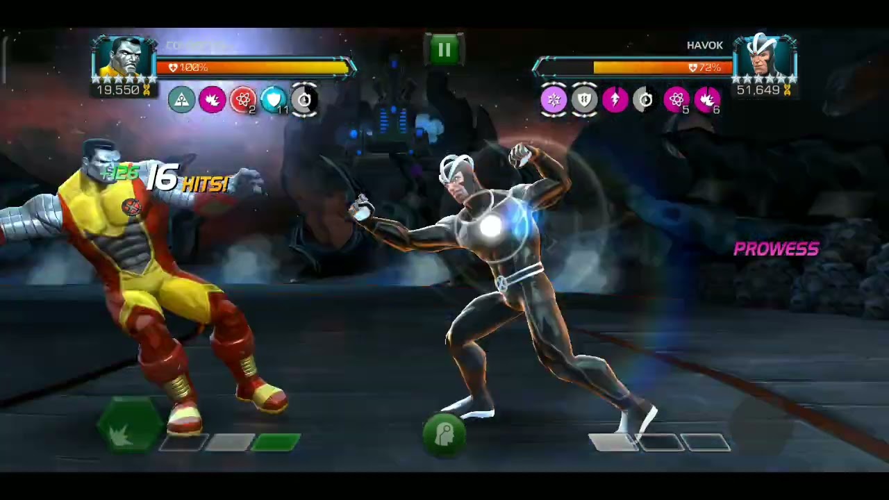 Colossus solos Act6 havok boss in 21 hits(fully ramped**)