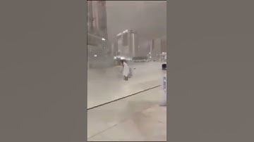 Storm in Makkah #viral #trending #shorts #mecca
