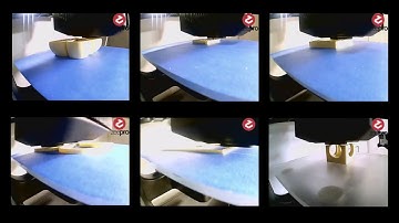 Zeepro Zim 3D Printer - Time Lapse Captured by the Integrated Camera