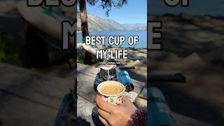 The Best Cup of Coffee I’ve Ever Had Was at a Campsite ☕🏕️ #campinglife