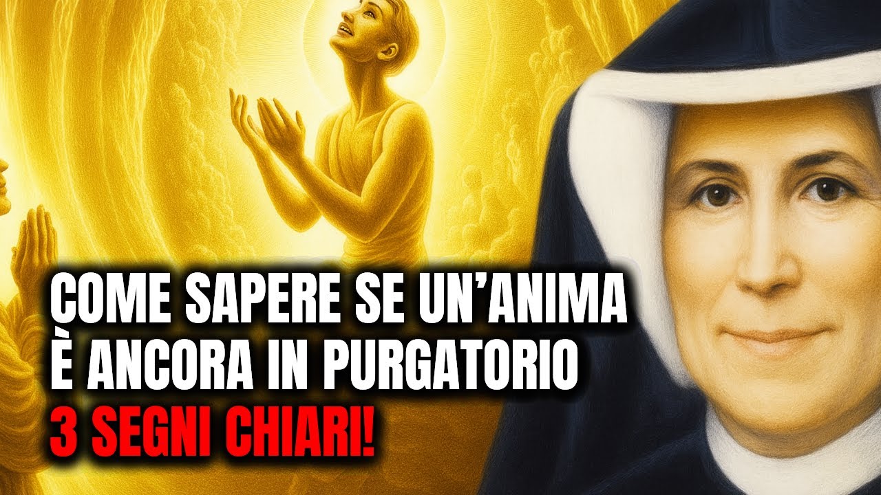Come sapere se un'anima è ancora nel purgatorio - 3 segnali chiari! | Santa Faustina Kowalska