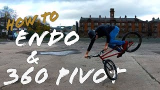 How To Endo, 180 and 360 Front Pivot A Bike