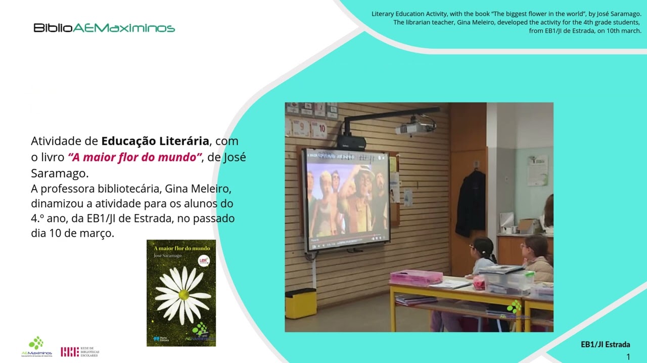 Educação Literária|4º ano: A maior flor do mundo