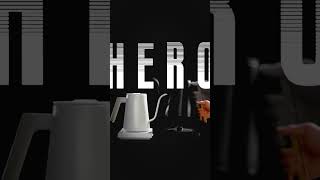 zeroHero Entry-lux Gooseneck E-Kettle | Best Electric Coffee Kettle
