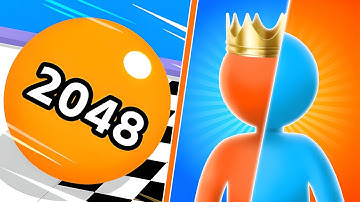 Ball Run 2048 Speedrun | Giant Rush Big Update Android iOS Gameplay Walkthrough 4K IE4FHY