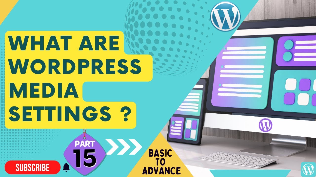What Are WordPress Media Settings ? | WordPress Website Kaise Banaye ...