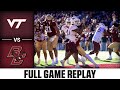 Virginia Tech vs. Boston College Full Game Replay | 2023 ACC Football