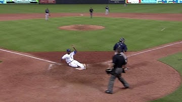 SEA@KC: Dyson ties the game in 9th with sacrifice fly