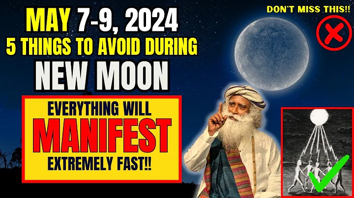 ✅ Avoid These 5 Things During May 7 New Moon 2024 - DayDayNews