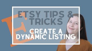 Etsy Tips &amp; Tricks- Create A Successful Etsy Listing in 2021