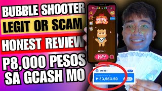 PER DAY ₱50,000 GCASH TOTAL INCOME |  EASY MONEY EASY APP |  BUBBLE SHOOTER | LEGIT OR FAKE