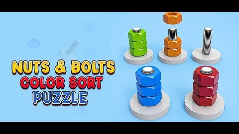 Nuts Bolts Sort Puzzle 3D Game Unity Source Code - Get Unity Code