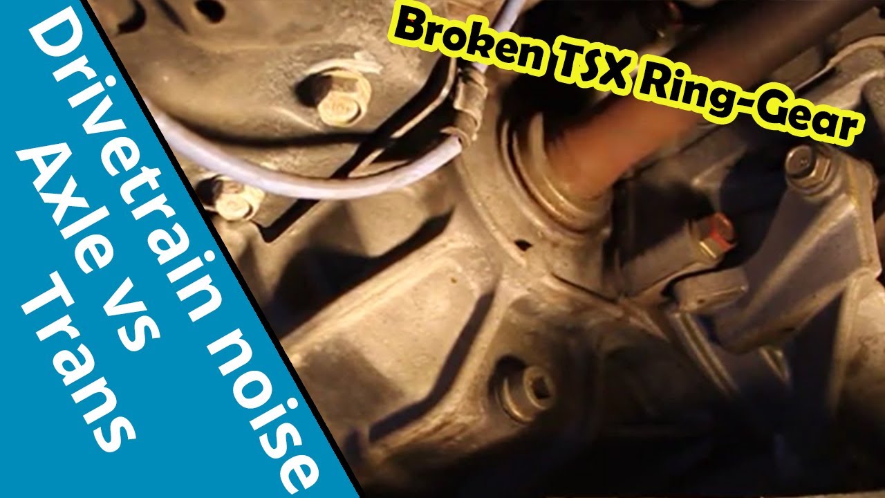 KSeries Broken Ring Gear Knocking Sound. Tip on diagnosing axle vs