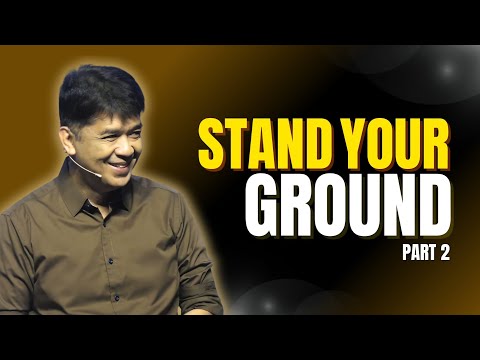 STAND YOUR GROUND PART 2 Rev Ito Inandan JA1 Rosario