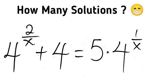 Russia |Solving a Tricky Exponential Equation | what