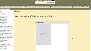 Google Sites Embed Gadget